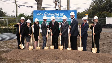 Ground breaking of .